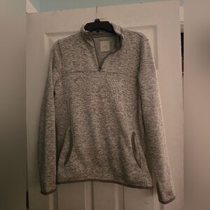 Grey Thread & Supply Pull Over